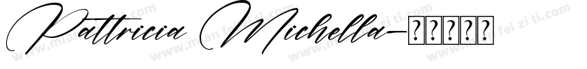 Pattricia Michella字体转换